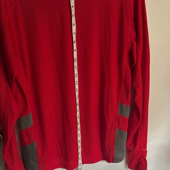 Outdoor Research Red and Gray Long Sleeve Performance Tee - Picture 5 of 5
